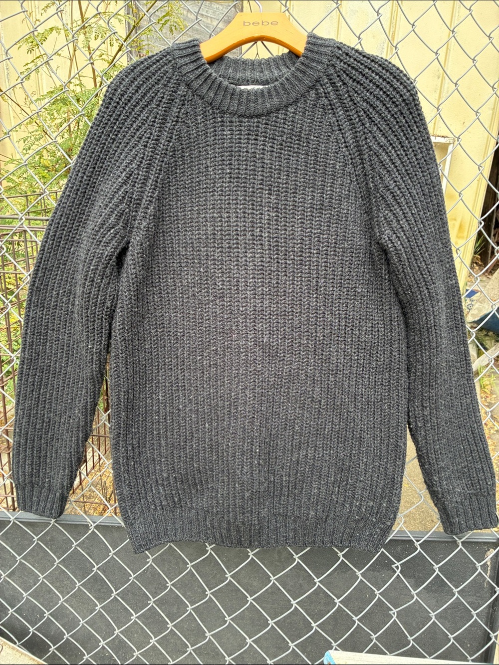 Wool House Anno 1936 Chunky Knit Cashmere Merino Wool Fisherman Sweater